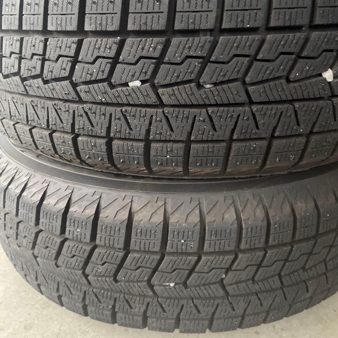 ヨコハマ　スタッドレス　バリ山　165/60R15中古4本　25年製　送料込み