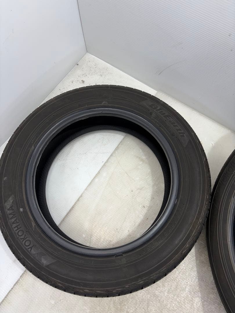 富山県☆ヨコハマ BluEarth 155/65R14 2020年式 7部山