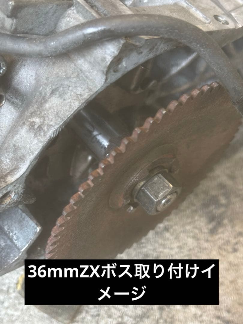 AF27 太軸　クランクベアリング交換済み！ボアアップ専用腰下クランクケース