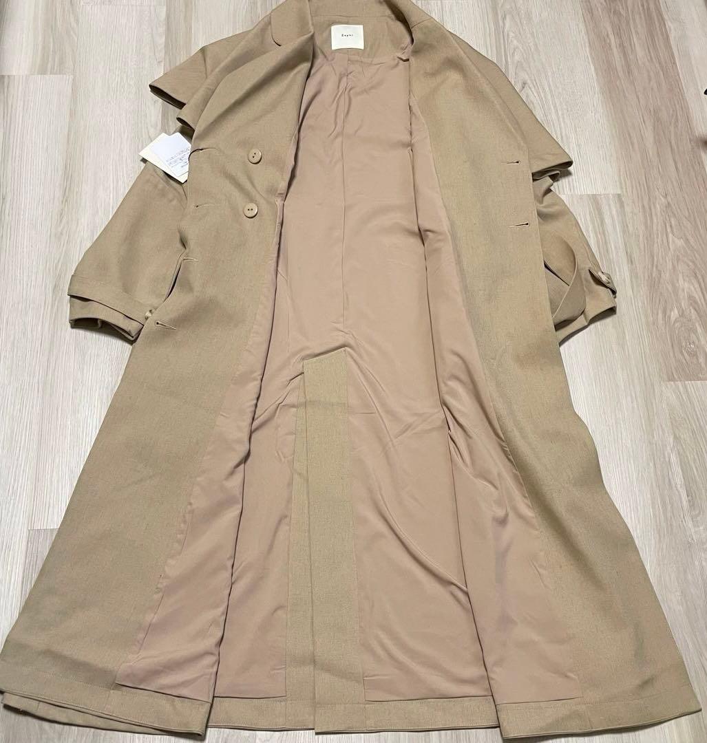 ☆Eaphi ASYMMETRY CAPE TRENCH COAT☆short☆