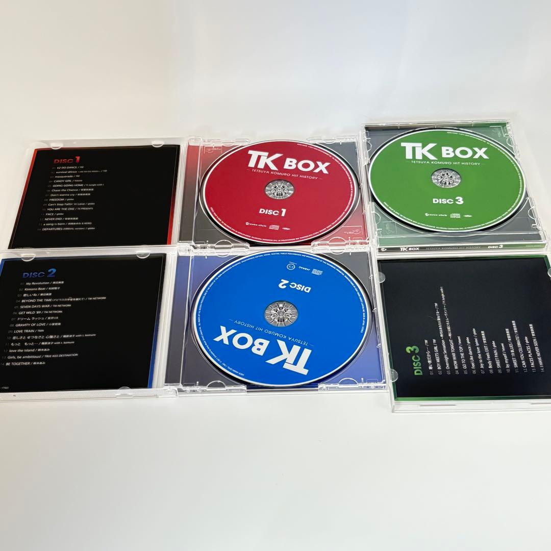 名盤BOX TK BOX 小室哲哉 HIT HISTORY 5枚組 CD+DVD