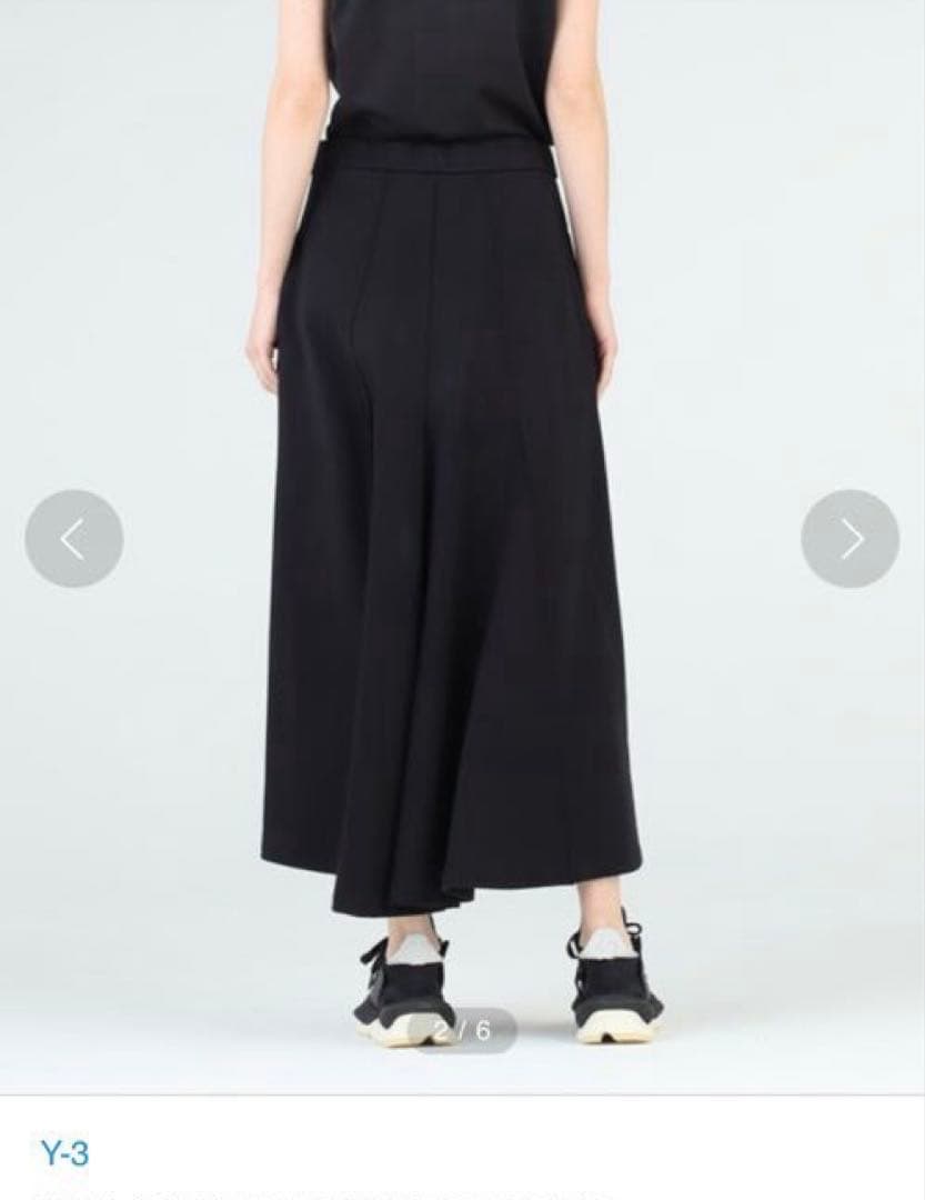 美品　Y-3 W CLASSIC FRENCH TERRY SKIRT ロング丈