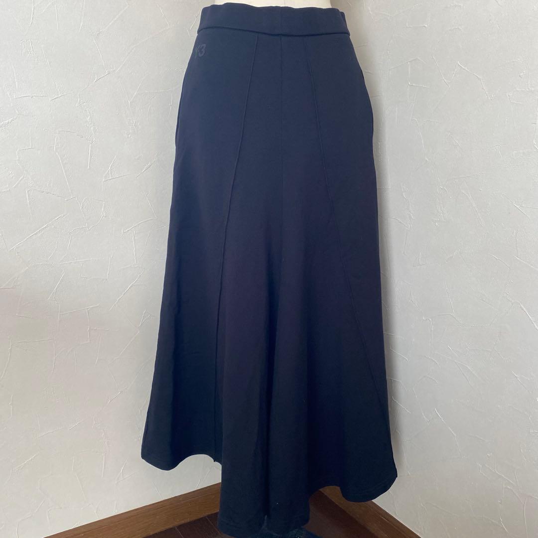 美品　Y-3 W CLASSIC FRENCH TERRY SKIRT ロング丈