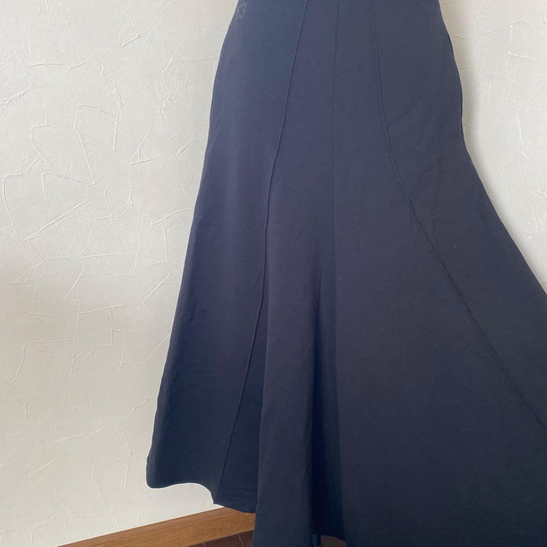 美品　Y-3 W CLASSIC FRENCH TERRY SKIRT ロング丈