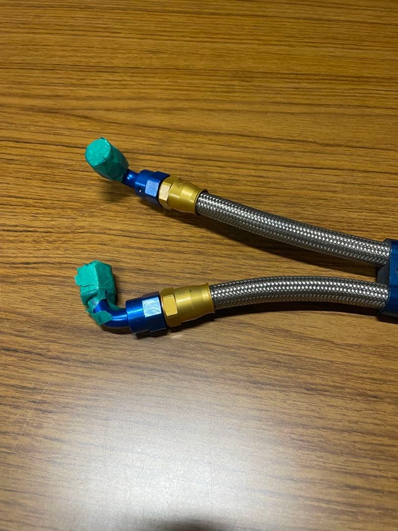 オイルクーラー ANフィッティング バイク用 ゼファー750で使用