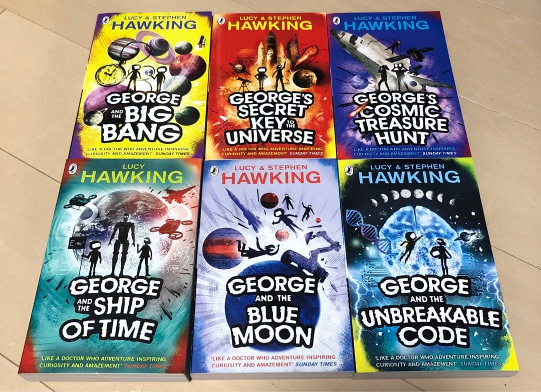【洋書】Lucy & Stephen Hawking 6冊セット