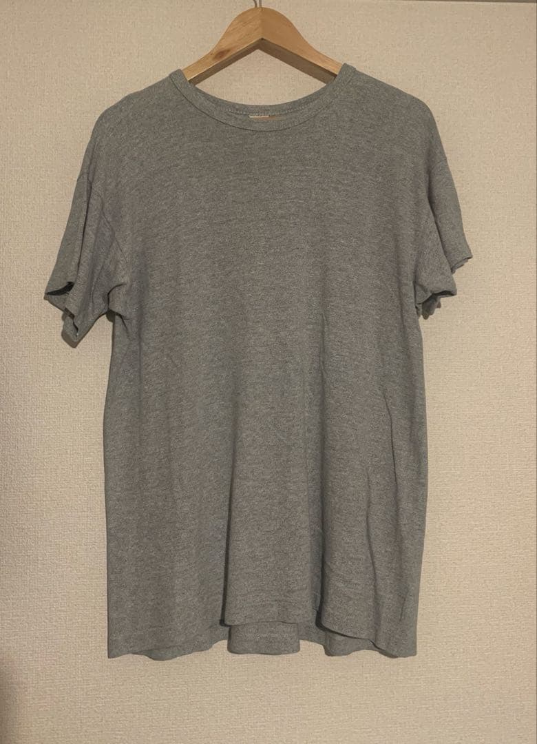 70s champion バータグ 88/12 TシャツUSA製 霜降りグレー