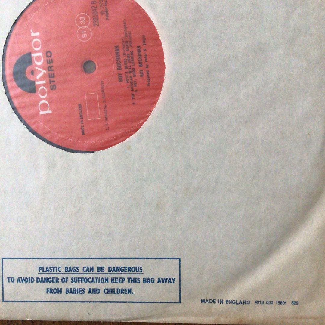 洋楽 Roy Buchanan Self Titled 1972 UK1st pres