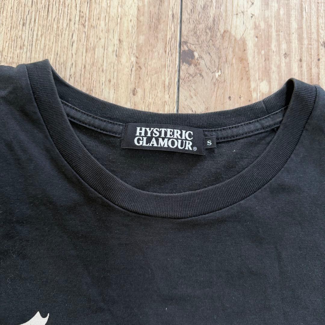 HYSTERIC GLAMOUR ヒスガール　ブラック Tシャツ