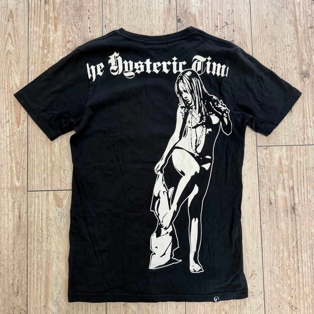HYSTERIC GLAMOUR ヒスガール　ブラック Tシャツ