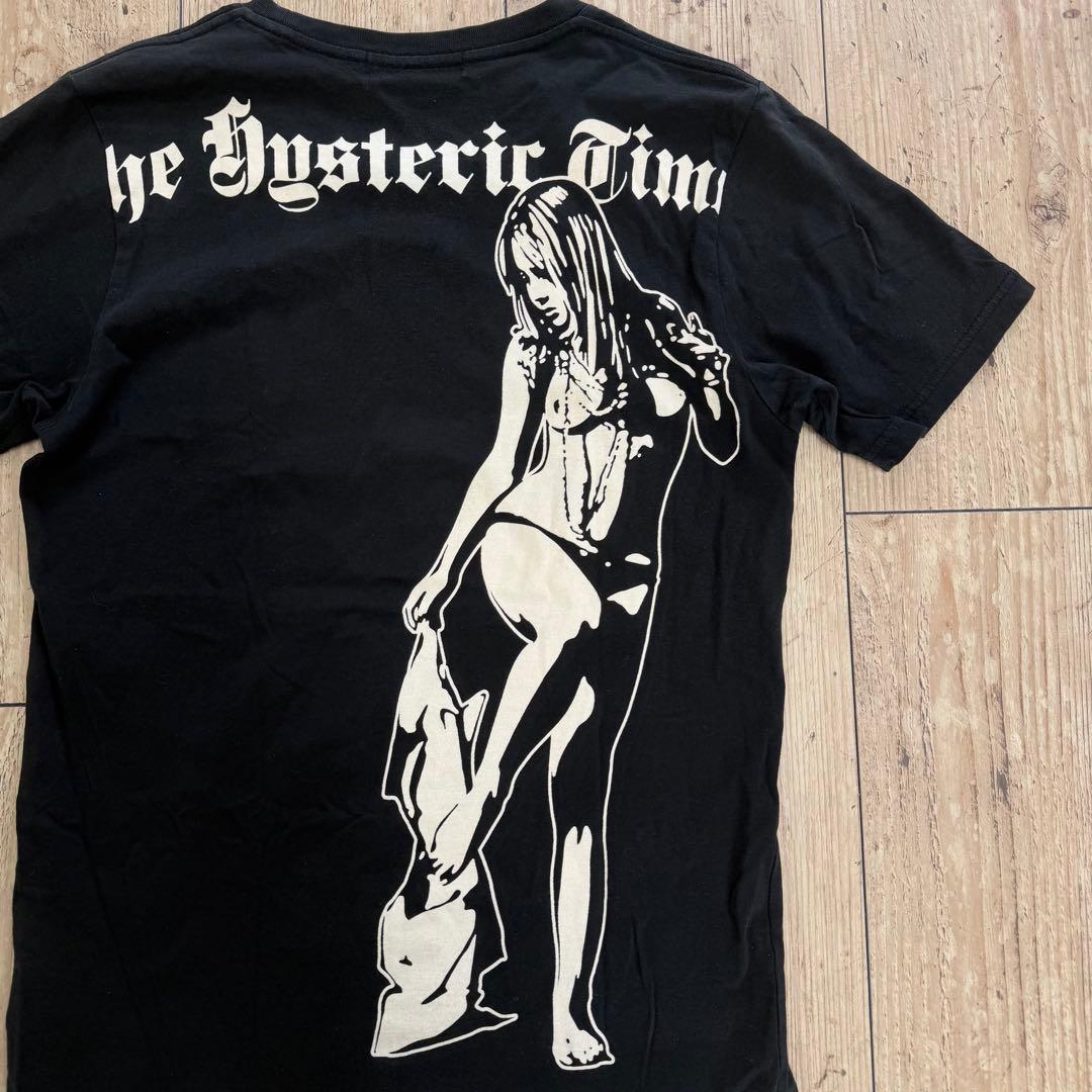 HYSTERIC GLAMOUR ヒスガール　ブラック Tシャツ