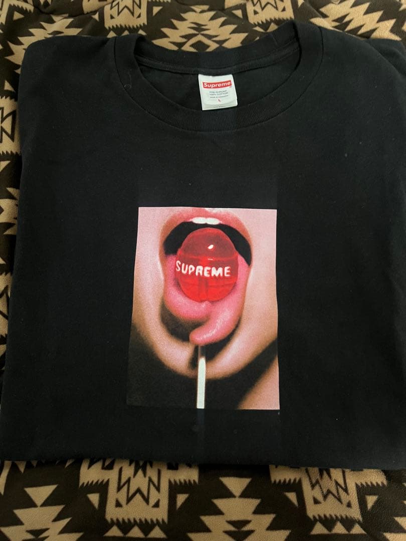 Supreme Lollipop Tee ブラック