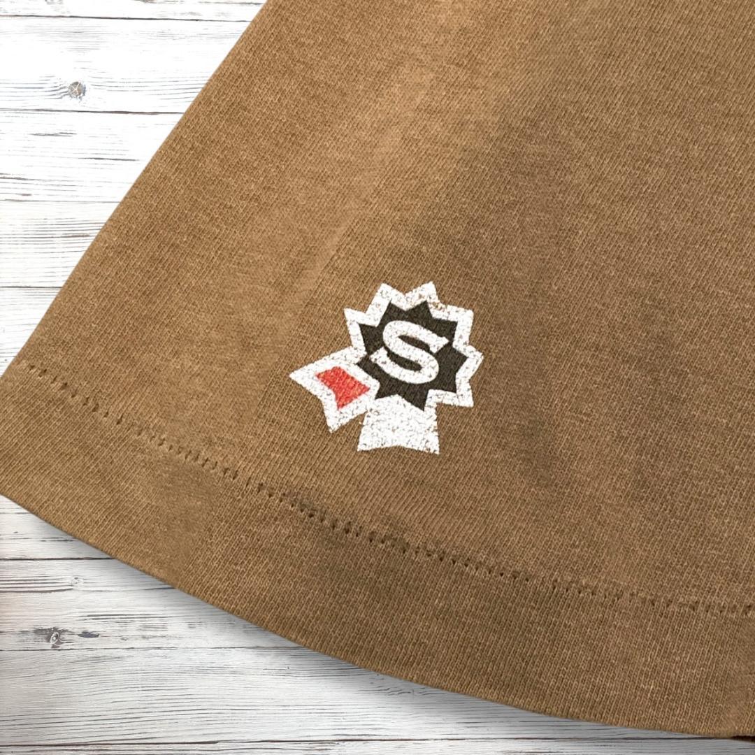 90s ステューシー STUSSY Tシャツ USA製 茶 ブラウン 1905
