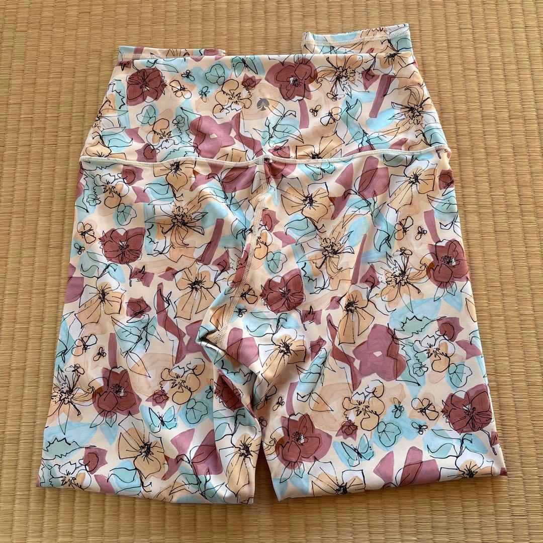新品スカーラSUKALA 花柄ヨガパンツ LLサイズ