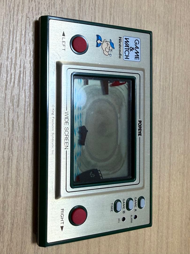 任天堂 ゲーム＆ウォッチ ワイドスクリーン　ポパイ PP-23 昭和レトロ