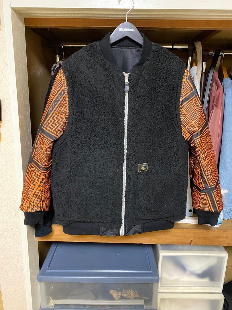 本日限定値下げ　ラフアンドラゲッド　リバーシブルMA-1