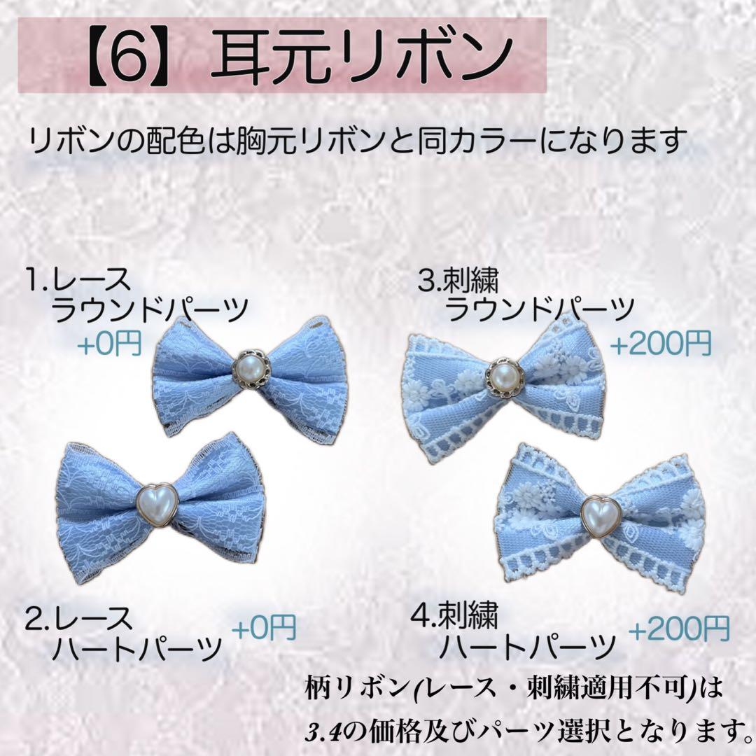255 ラスカル様 ぬい服 3点 カスタムオーダー 12cm