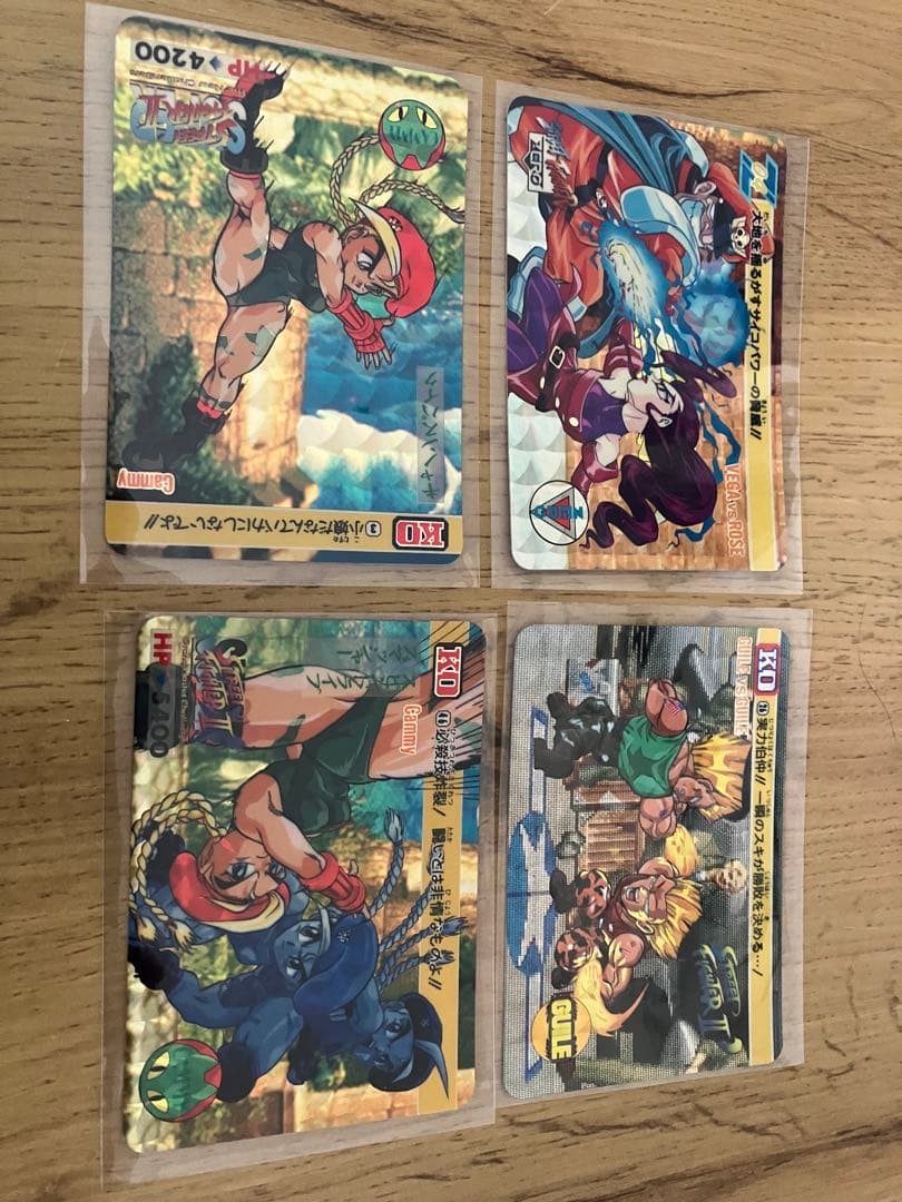 早い者勝ち【希少・美品】ストリートファイター カード 04 ベガ vs ローズ