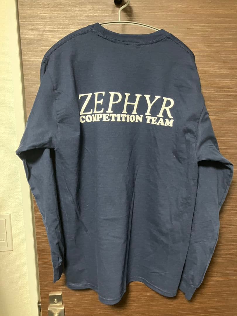 ZEPHYR ロンT 新品 ネイビー Lサイズ