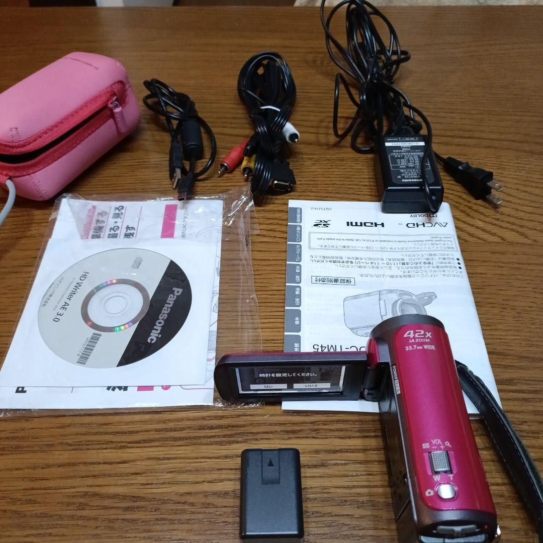 Panasonic HDC-TM45 ビデオカメラ 本体