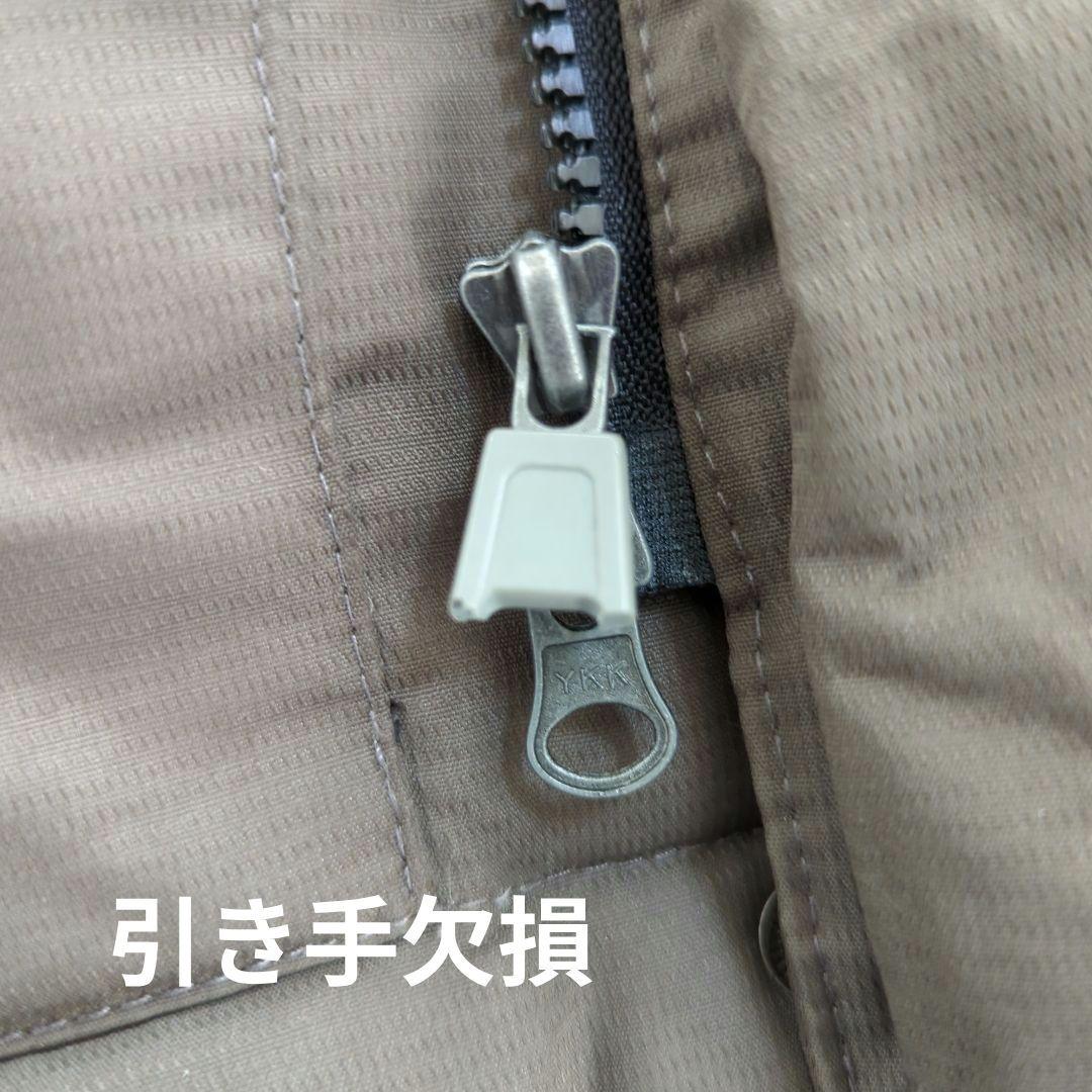 セットアップ Burton 上〜茶，下〜黒 フード脱着可 日焼け