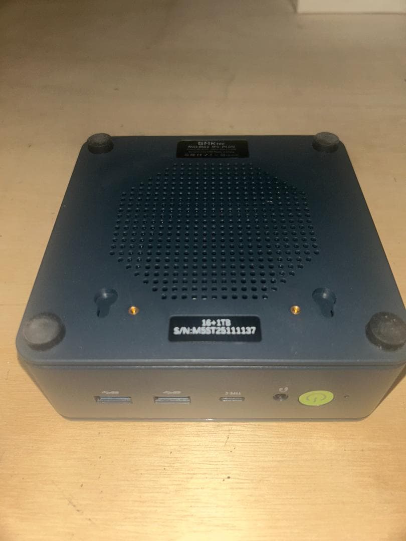 GMKtec ミニPC 1TB