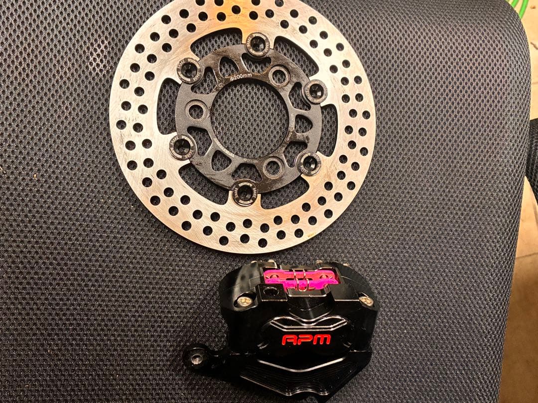 ライブディオzx rpm ブレーキ　キャリパー　ディスク　af27 af35