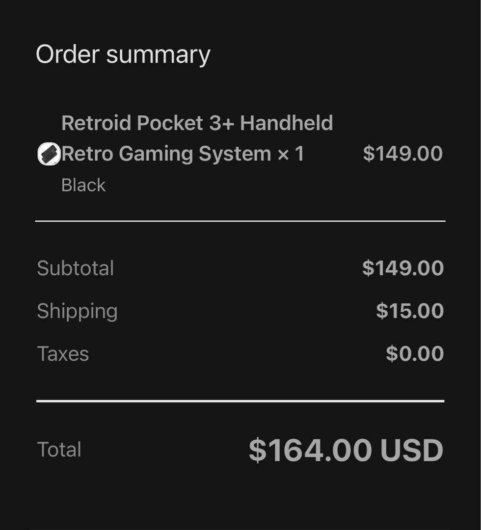 Retroid pocket 3+ ほぼ未使用　ケースと保護フィルム付き