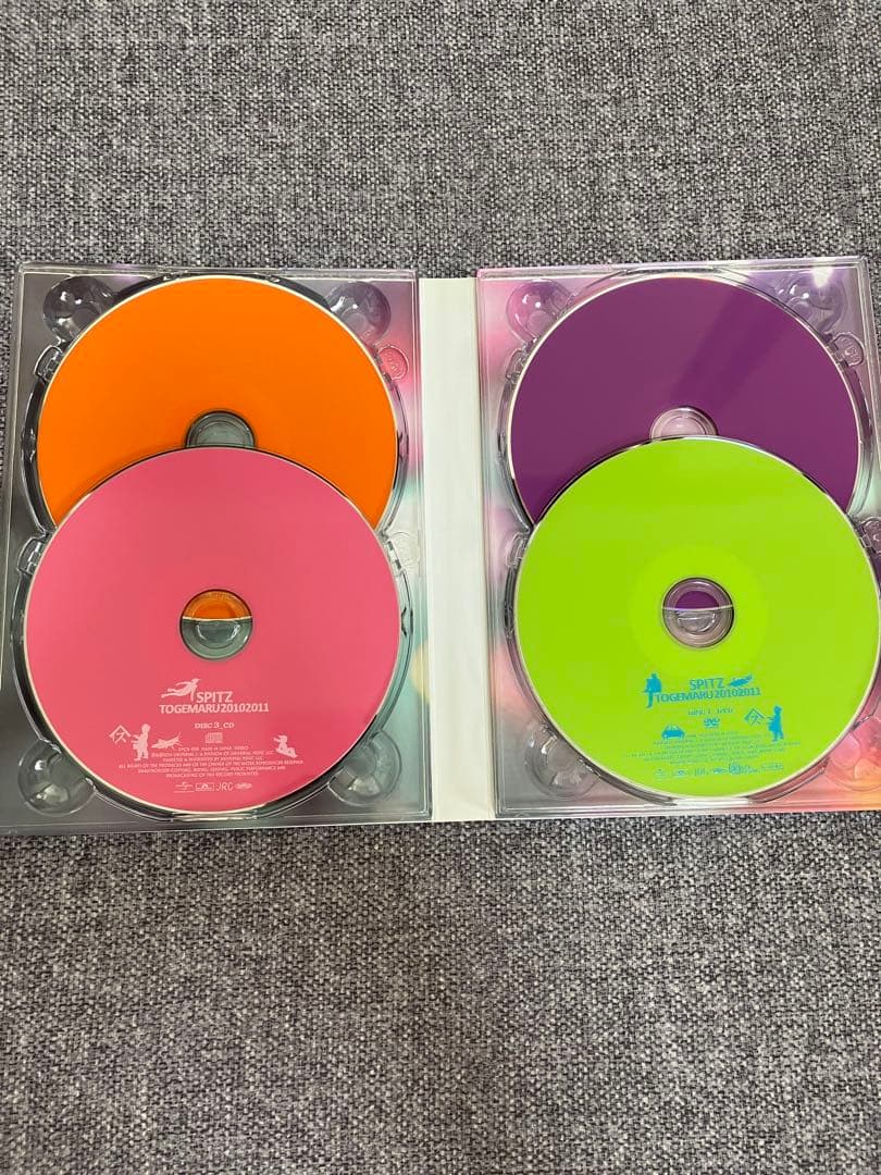 スピッツとげまる20102011 初回限定版　2DVD+2CD