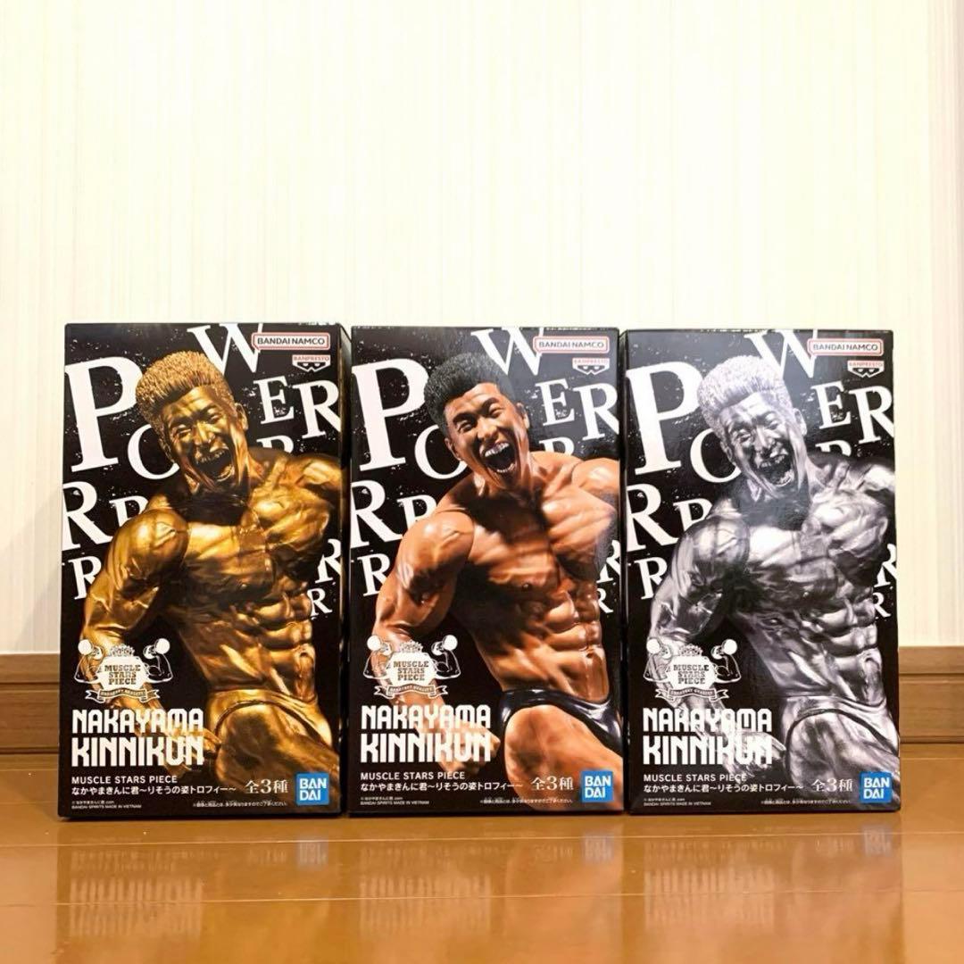 MUSCLE STARS PIECE なかやまきんに君 りそうの姿トロフィー ②