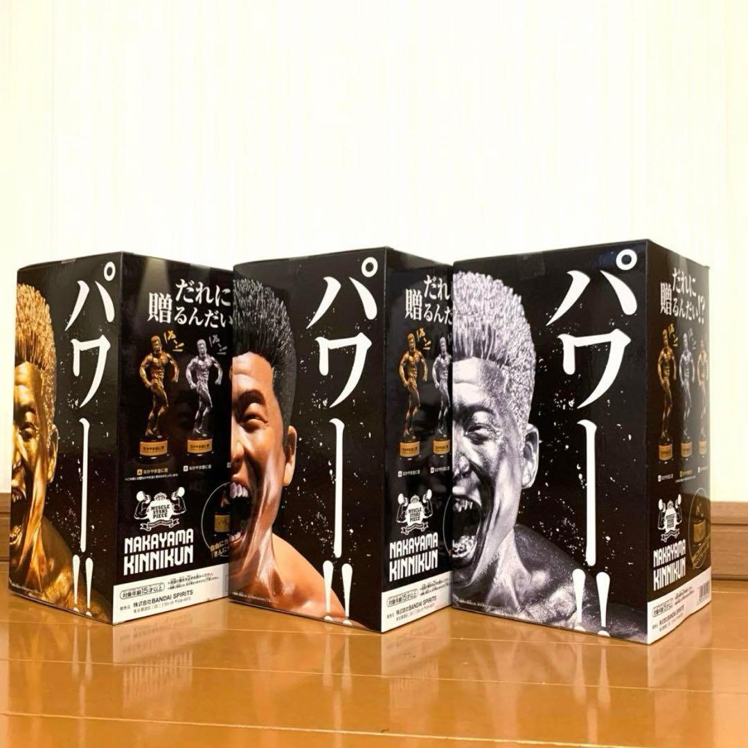 MUSCLE STARS PIECE なかやまきんに君 りそうの姿トロフィー ②