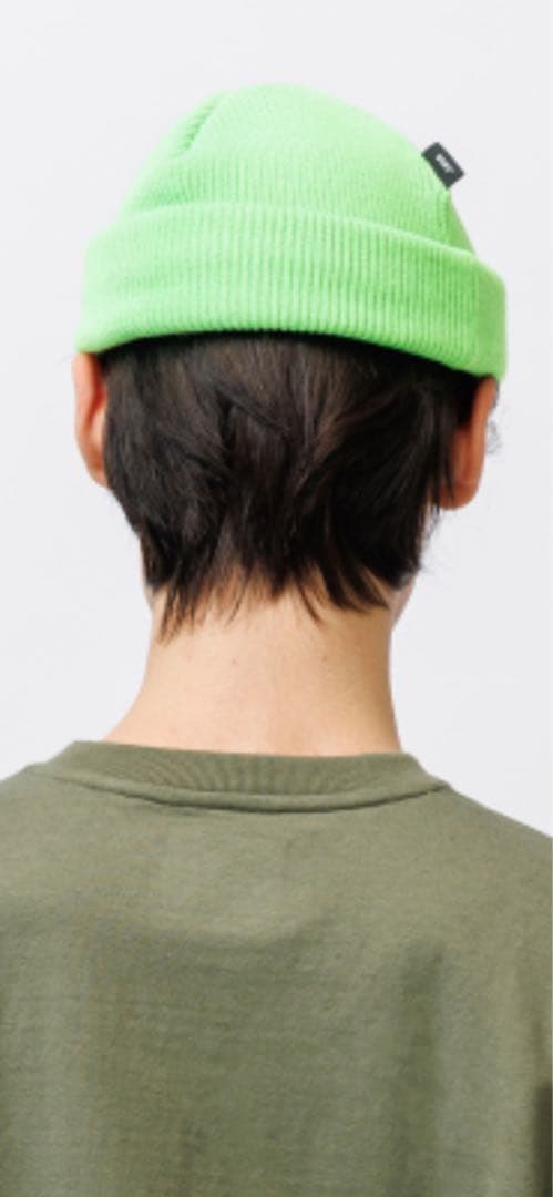 WTAPS ダブルタップス 251MADT-HT01 ニット帽 イエロー