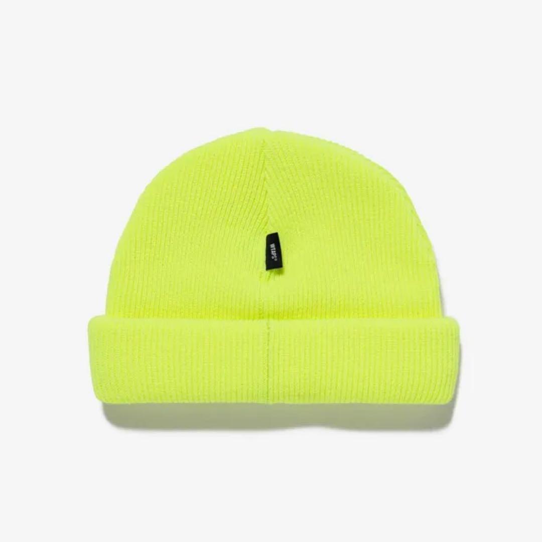 WTAPS ダブルタップス 251MADT-HT01 ニット帽 イエロー