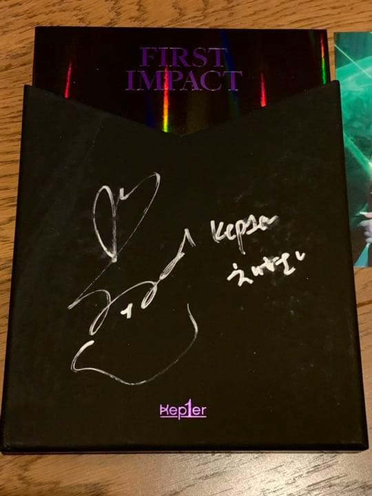 Kep1er サイン CD チェヒョン　セット