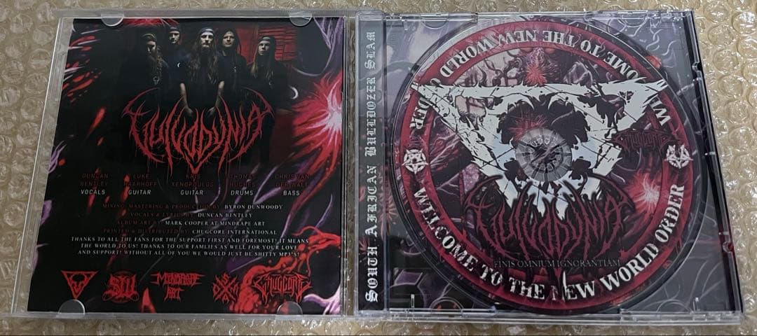 Vulvodynia サイン入りCD 廃盤 デスコア ブルータル・デスメタル