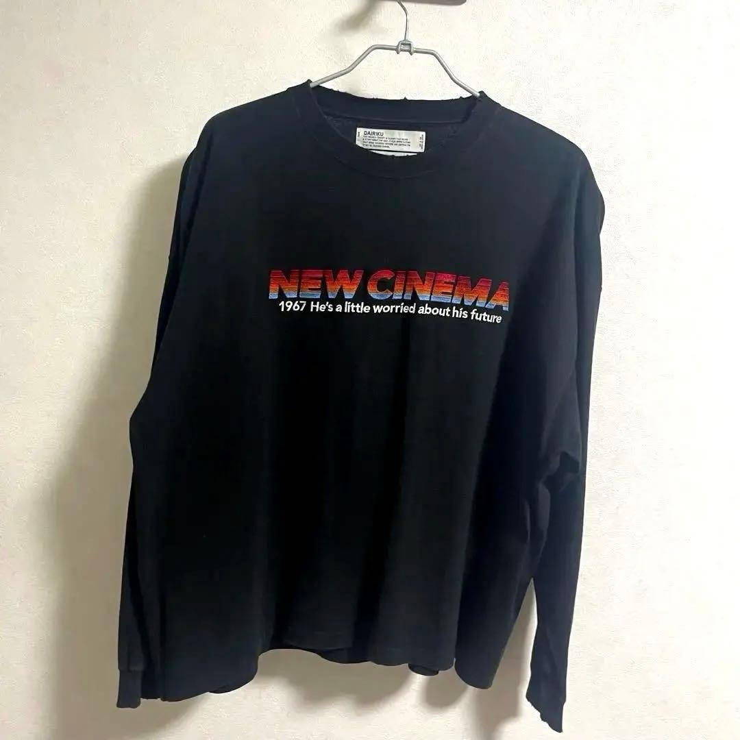 DAIRIKU 23ss NEW CINEMA Tee ブラック