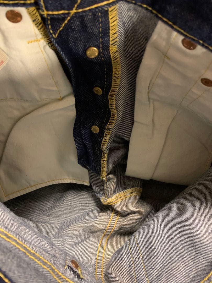 EVISU DONNA OSAKA 濃紺 エヴィス デニム パンツ 28×32