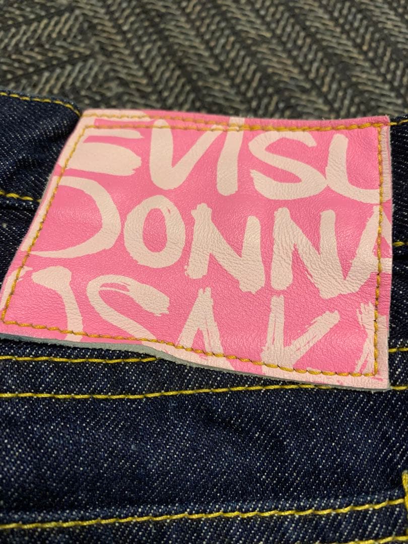 EVISU DONNA OSAKA 濃紺 エヴィス デニム パンツ 28×32