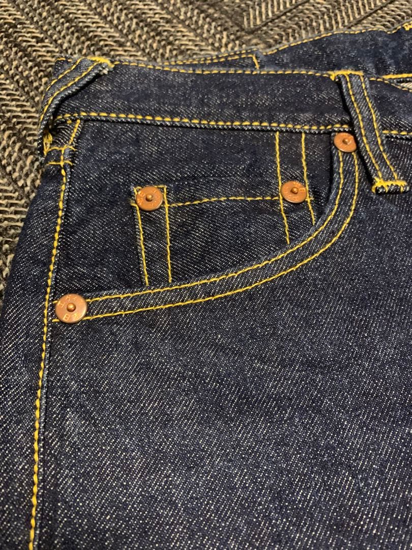 EVISU DONNA OSAKA 濃紺 エヴィス デニム パンツ 28×32
