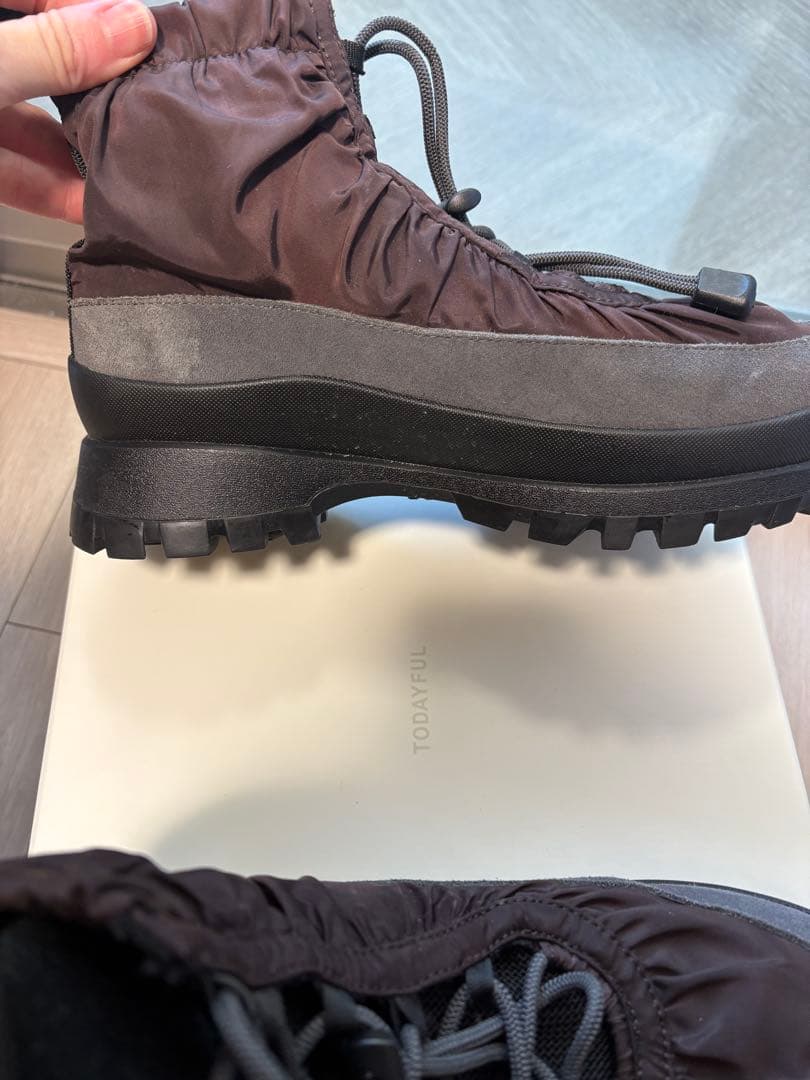 靴 TODAYFUL Vibramsole Drawstring Shoes 37