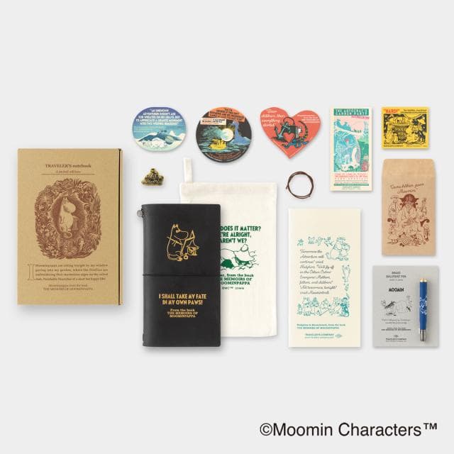 新品 トラベラーズノート 限定セット MOOMIN パパの思い出 ムーミン