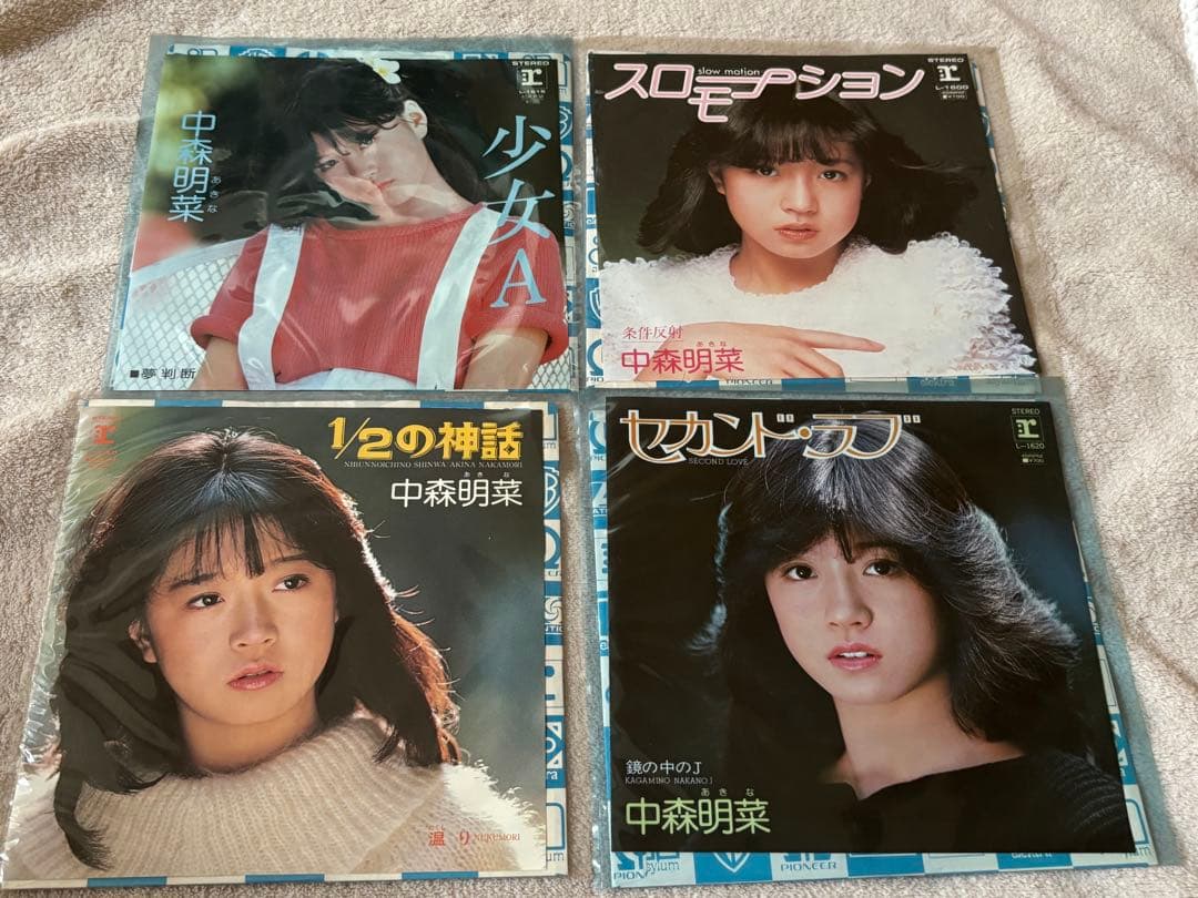中森明菜シングルレコード21枚セット