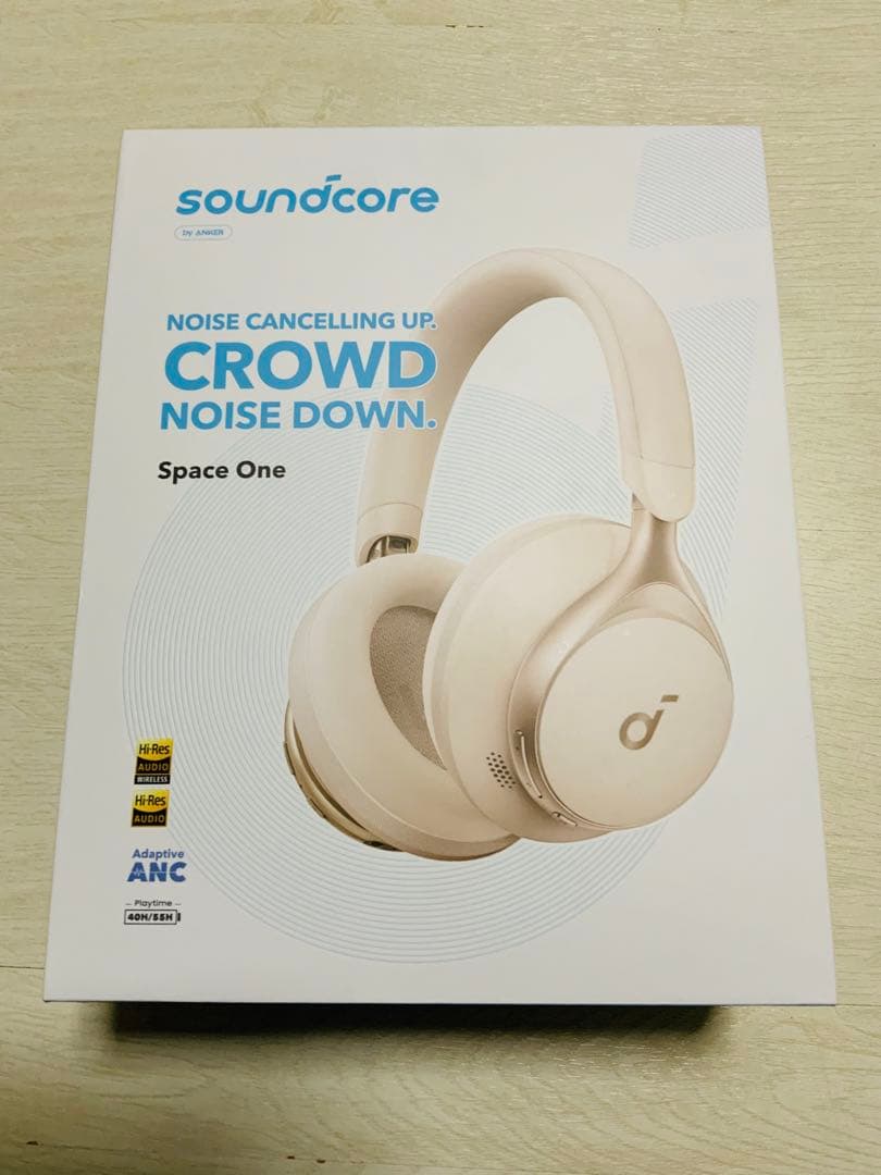 新品未開封soundcore Space One ノイズキャンセリングヘッドホン