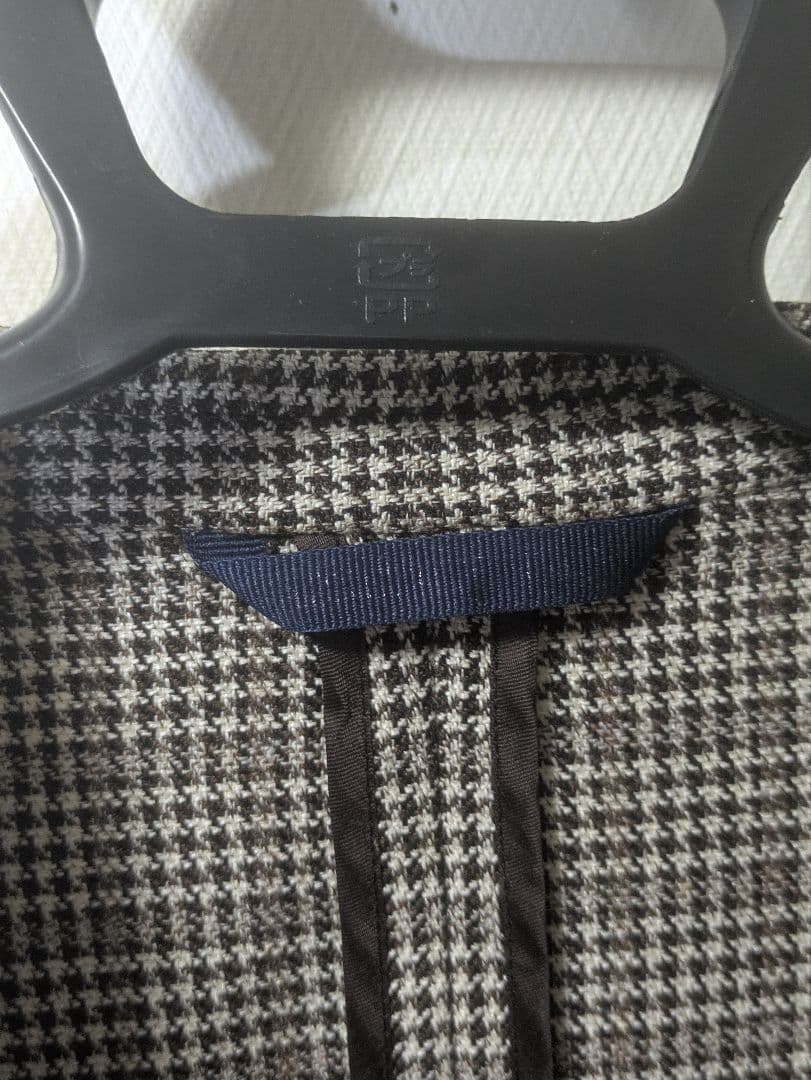★ベルベスト Jacket in The BOX 千鳥格子 46 本切羽