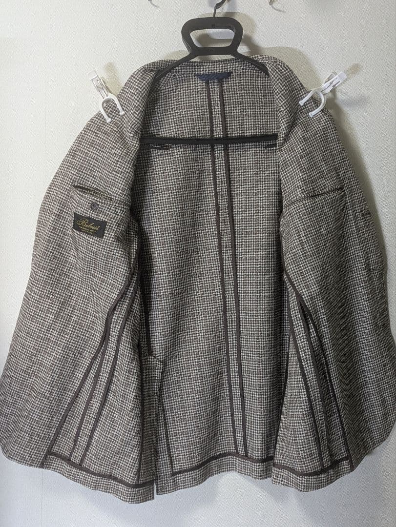 ★ベルベスト Jacket in The BOX 千鳥格子 46 本切羽