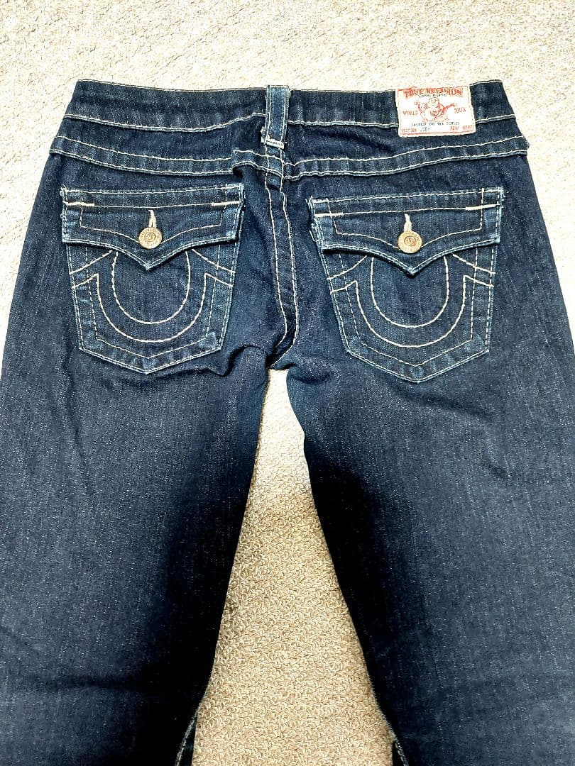 トゥルーレリジョン　ローライズフレアデニム　JOEY　27　極美品✨