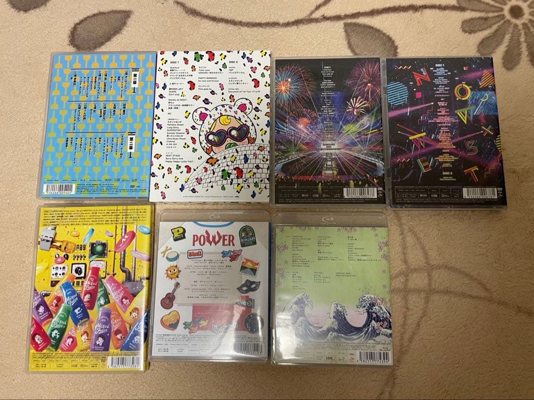 WEST. LIVEDVD BluRay まとめ売り
