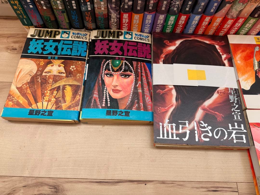 【裁断済】計44冊 星野之宣 宗像教授伝奇考6巻、異考録15巻、海帝6巻 ほか