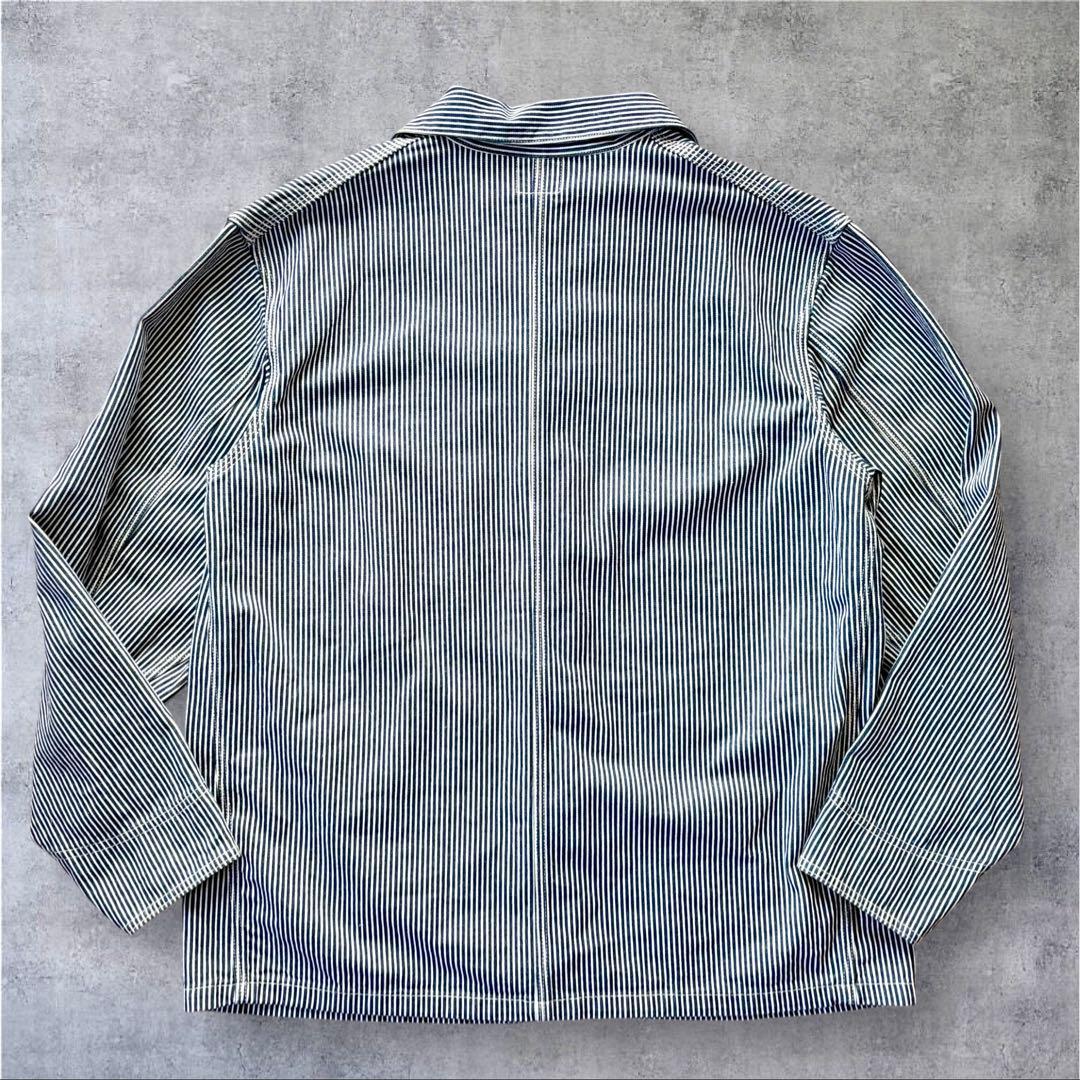 極美品 Lee リー カバーオール ヒッコリー ジャケット 91-J XL