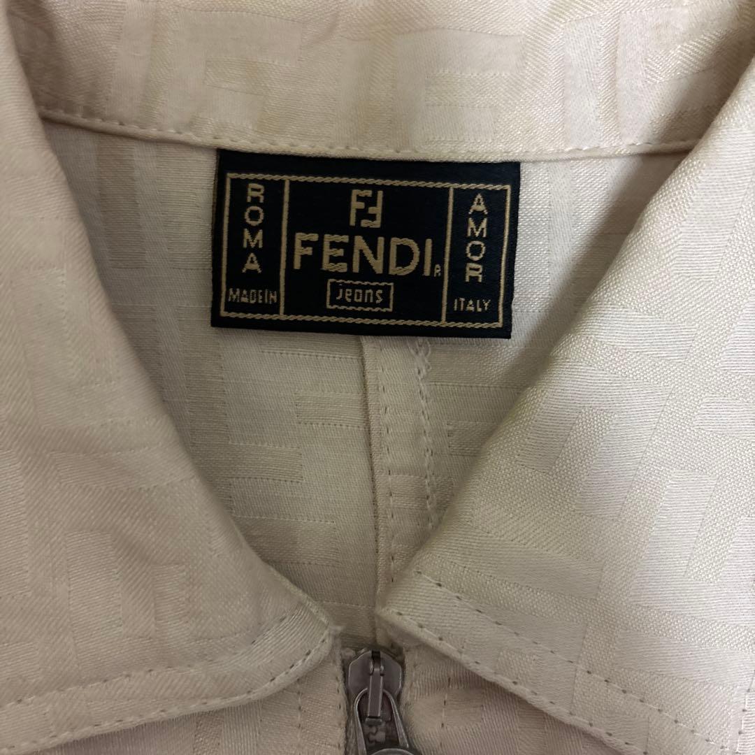 FENDI Jeans クリーム色 ジャケット